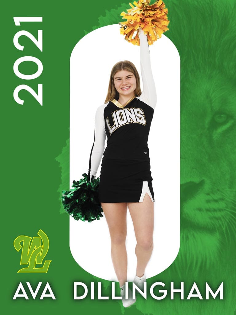 WLHS Seniors Cheer Poster – Ava Dillingham