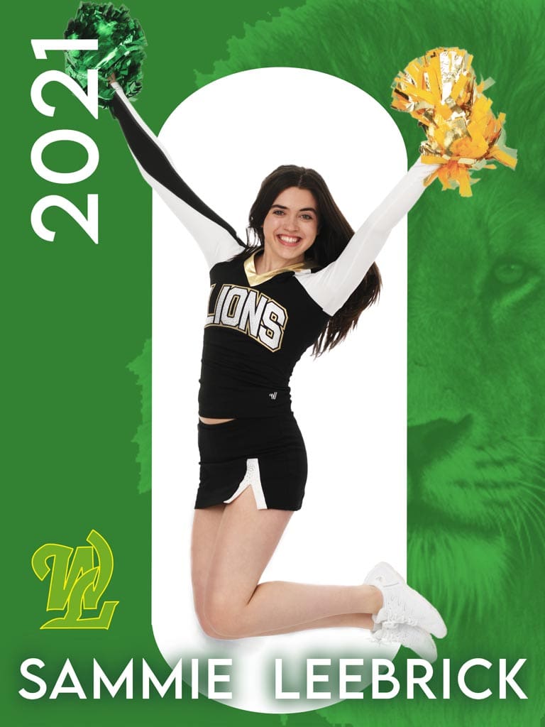 WLHS Seniors Cheer Poster -Sammie Lebrick